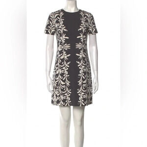 Tory Burch brushstroke ponte sheath dress